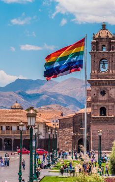 Ciudad de Cusco desde Colombia