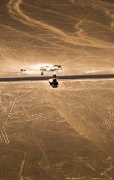 Lineas de Nazca desde Colombia