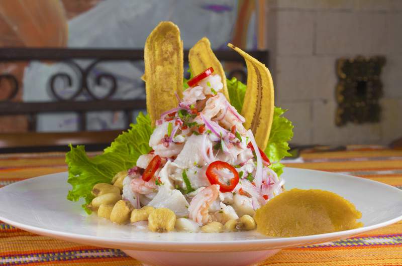 Ceviche en Perú desde Colombia